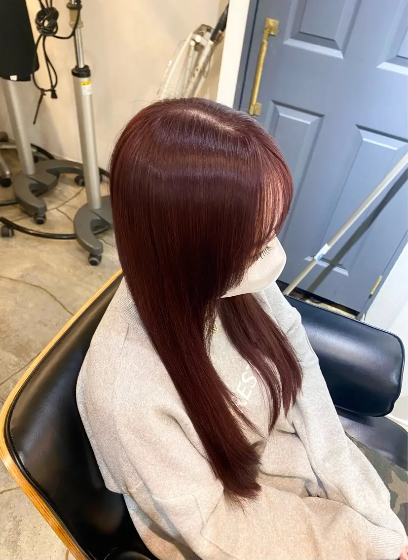 ロング カラー oriha .のヘアスタイル