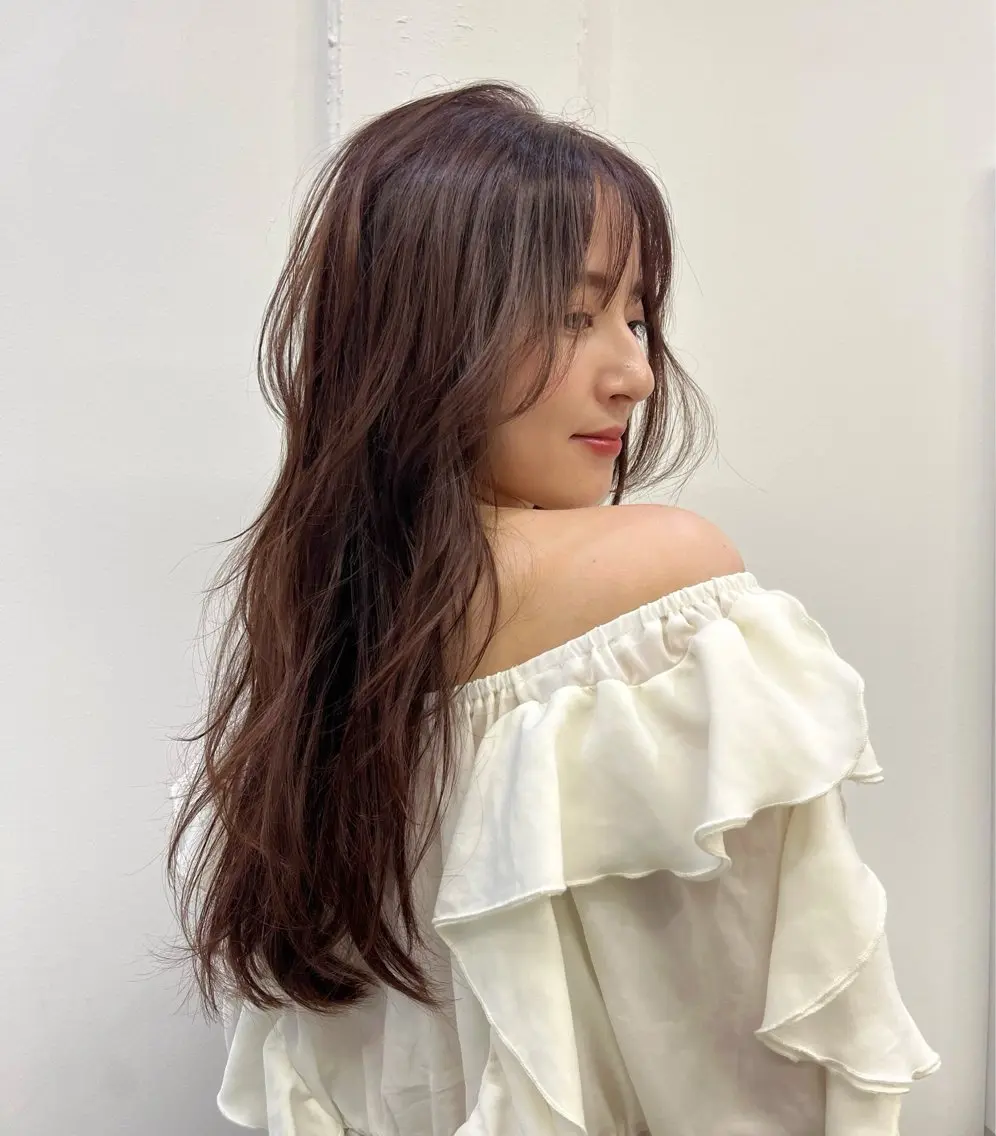 ロング ヘアカラー 村田 七夕のヘアスタイル