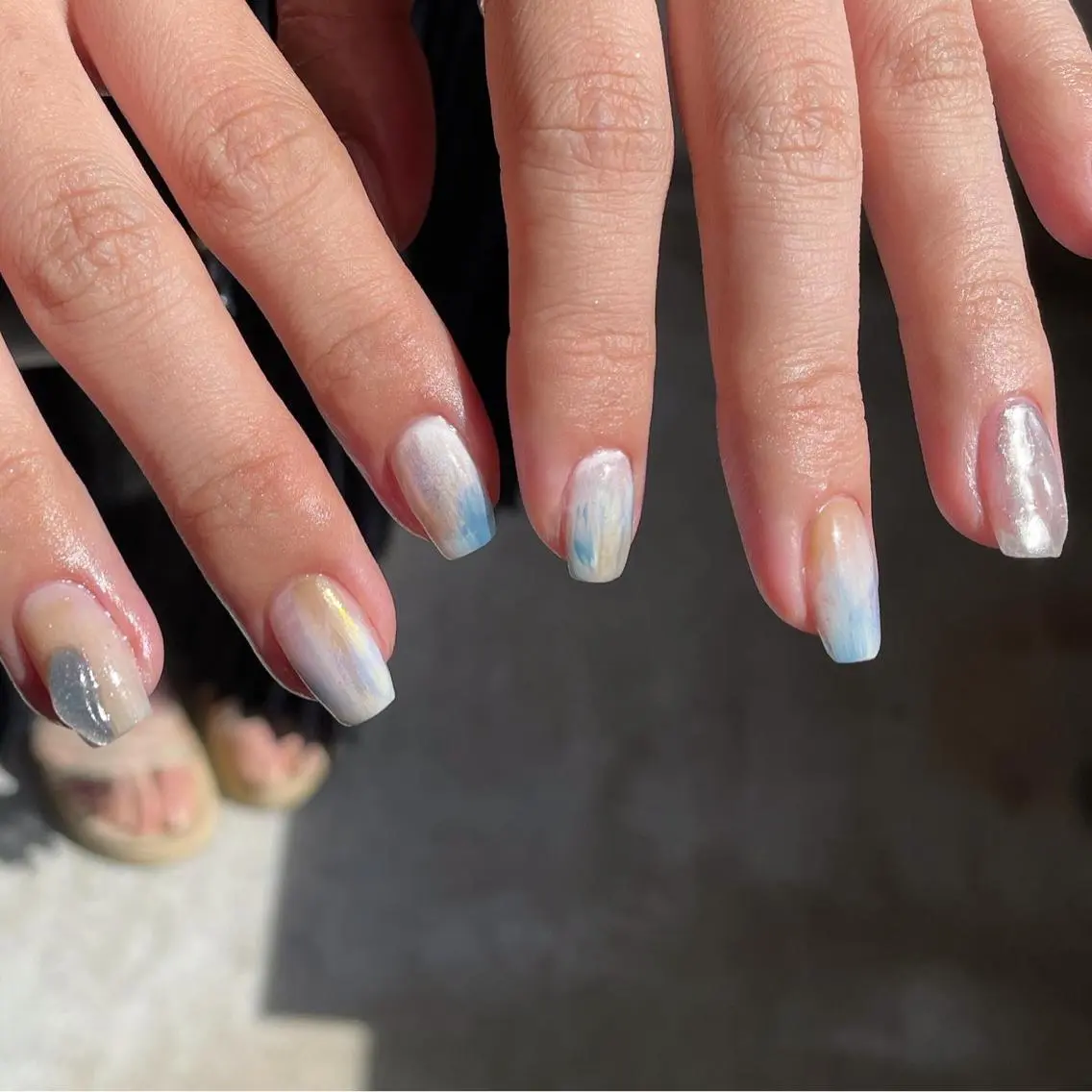 ネイル ハンドネイル ハンドケア lylynail YUUKAのネイルデザイン