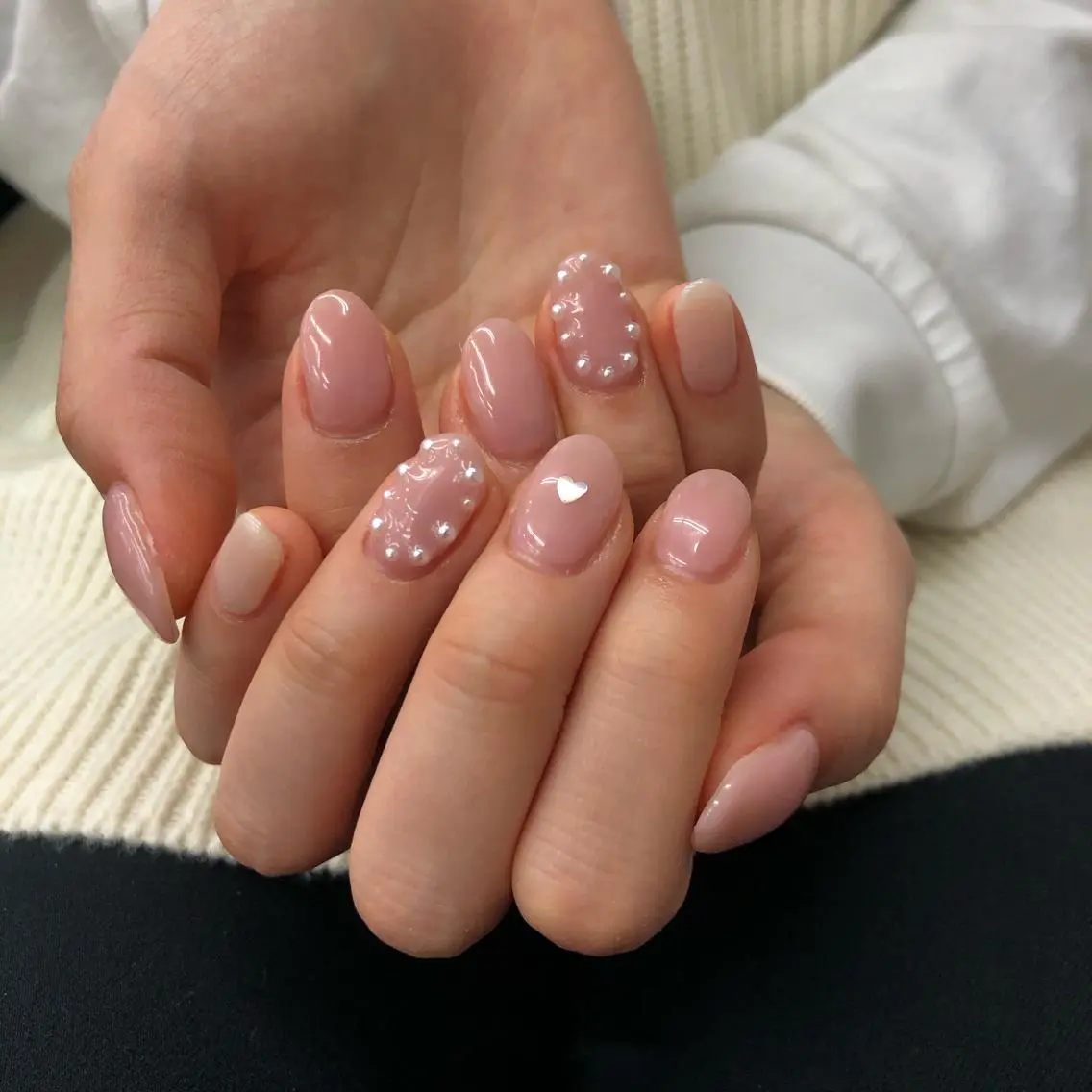 ネイル ピンク 春ネイル nail 1997のネイルデザイン