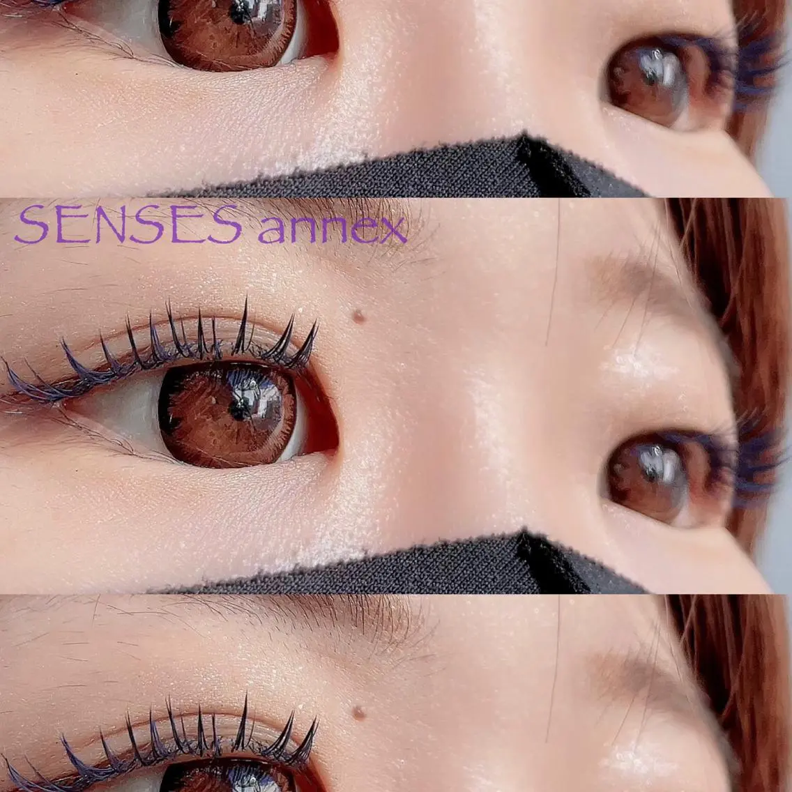 マツエク・マツパ マツエク SENSES_ WAKAのマツエク・マツパデザイン