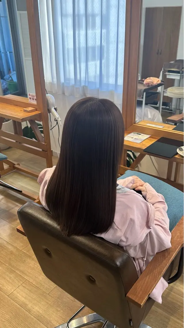 ミディアム ヘアカラー ヘッドスパ 艶髪🫧極上スパ /nanaのヘアスタイル