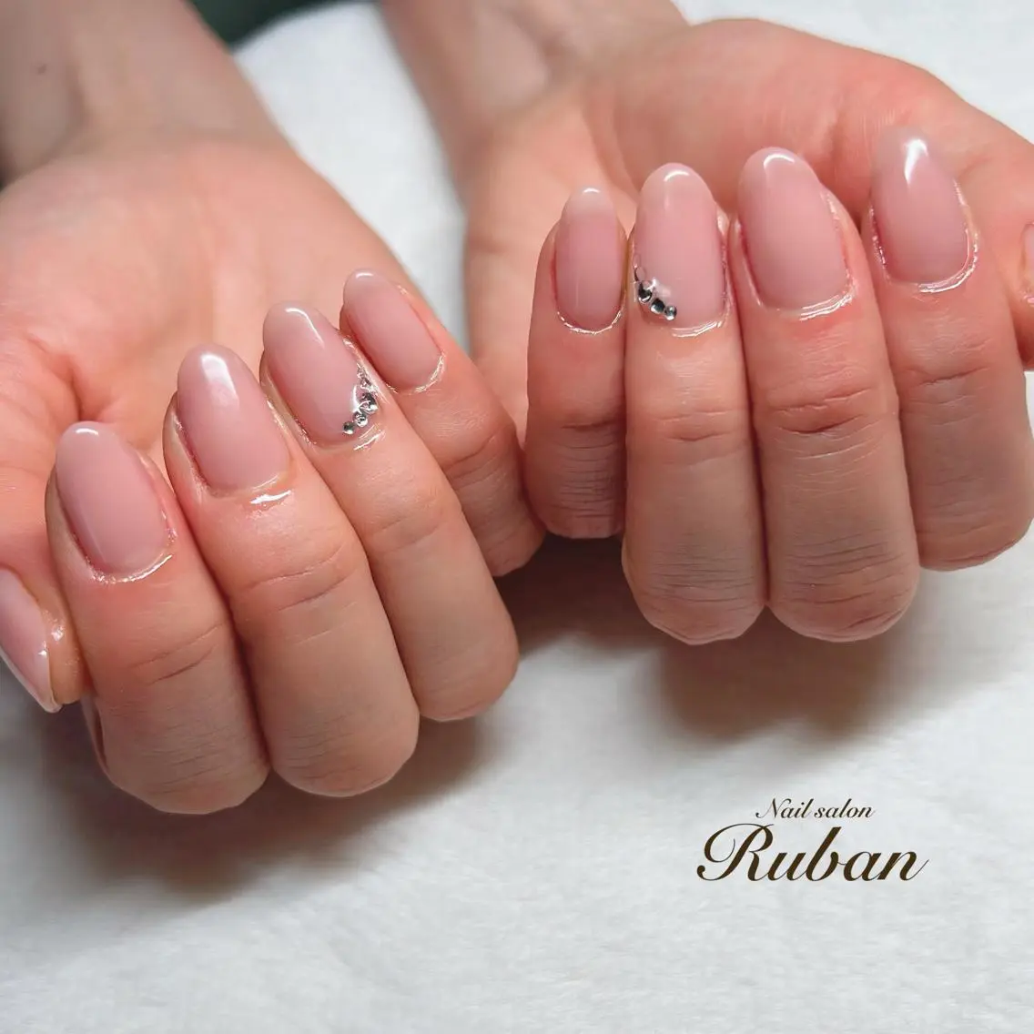 ネイル ワンカラーネイル シンプルネイル Nail salon Rubanのネイルデザイン