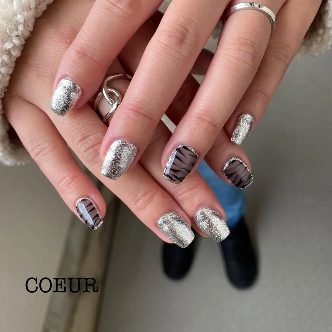 ネイル ハンドネイル COEUR✴︎ yukikaのネイルデザイン