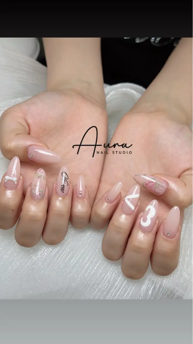 メンズ ネイル ハンドネイル Aura Nail HanNaのネイルデザイン