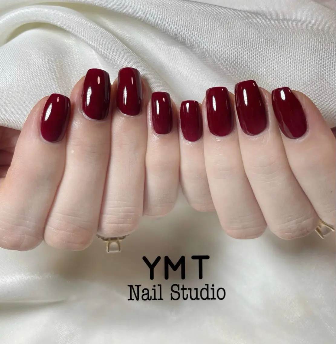 ネイル 長さ出し フットネイル ジェルネイル 韓国ネイル マグネットネイル ハンドネイル YMT NailStudioのネイルデザイン