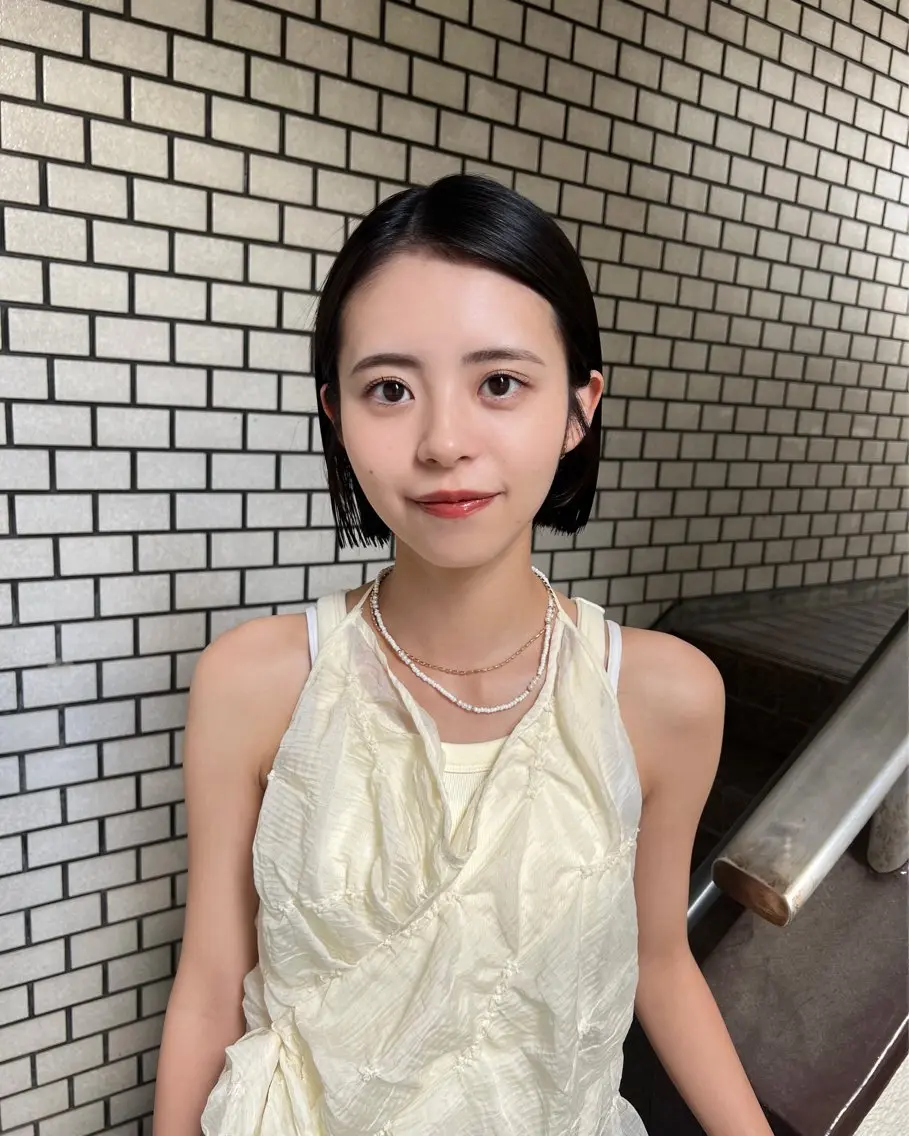 ショート まろやか透明感カラー ♡MANAのヘアスタイル