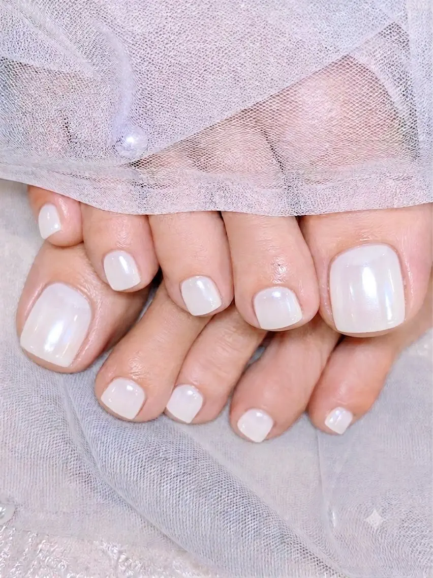 【フット👣】シンプル可愛いワンカラーの写真