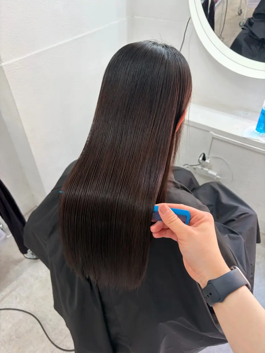 パーマ 縮毛矯正 縮毛矯正 トリートメント CoCoon sayuのヘアスタイル