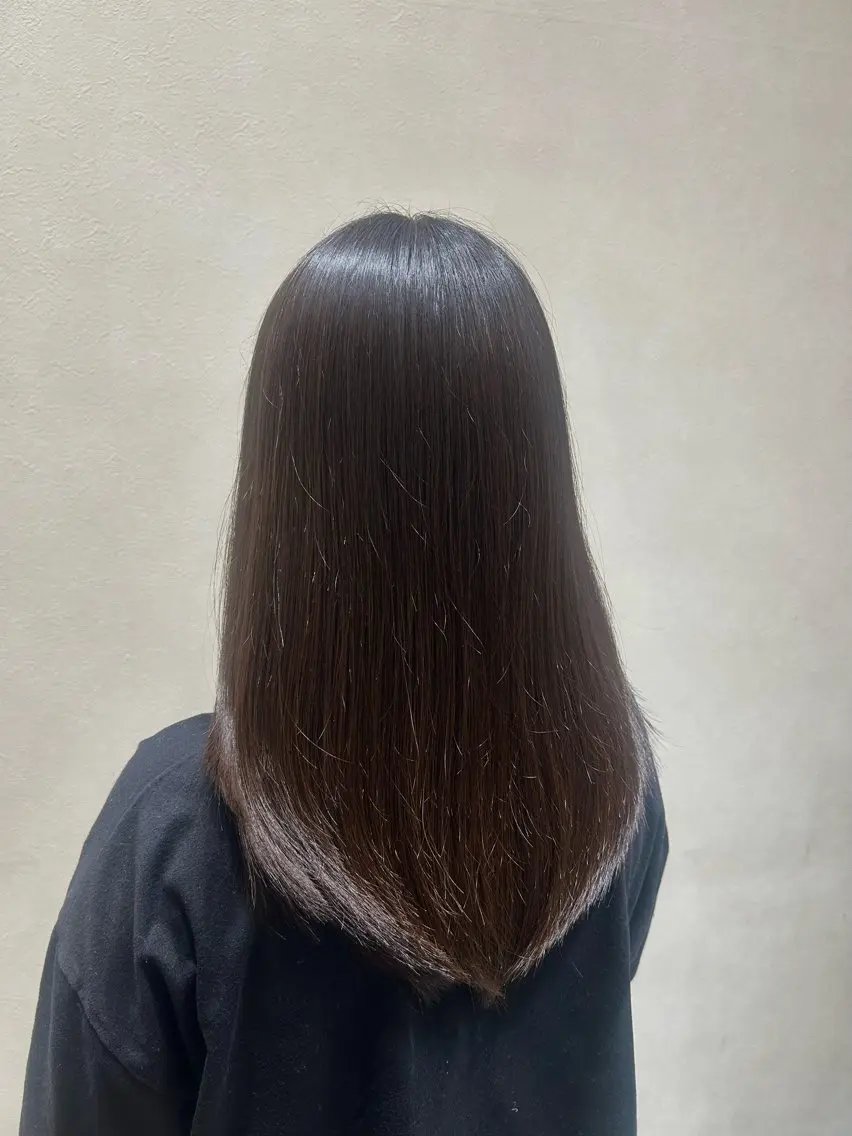 ロング レイヤーカット 森川 颯香のヘアスタイル