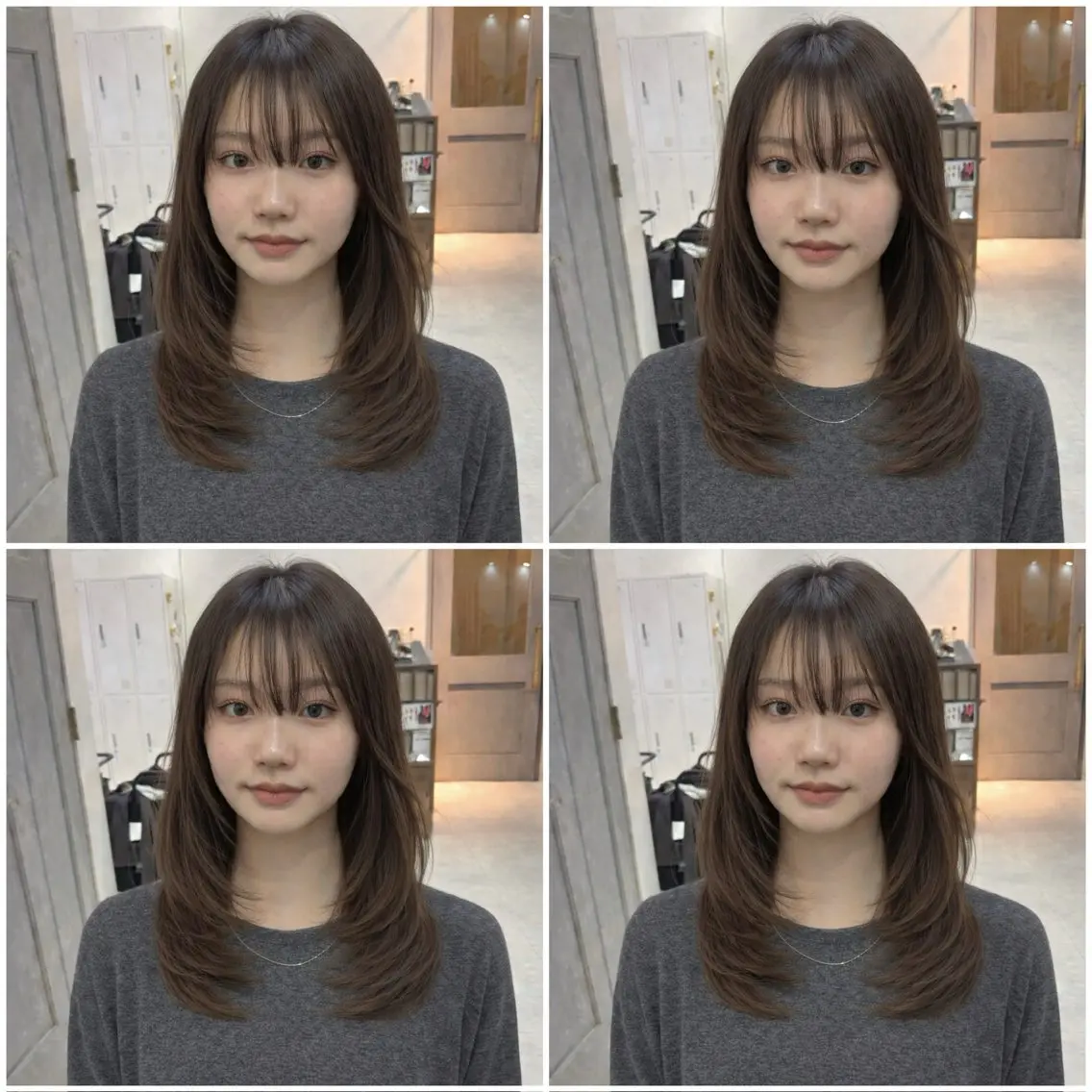 ロング 髪質改善 艶髪矯正 エクステ かいり✂️のヘアスタイル