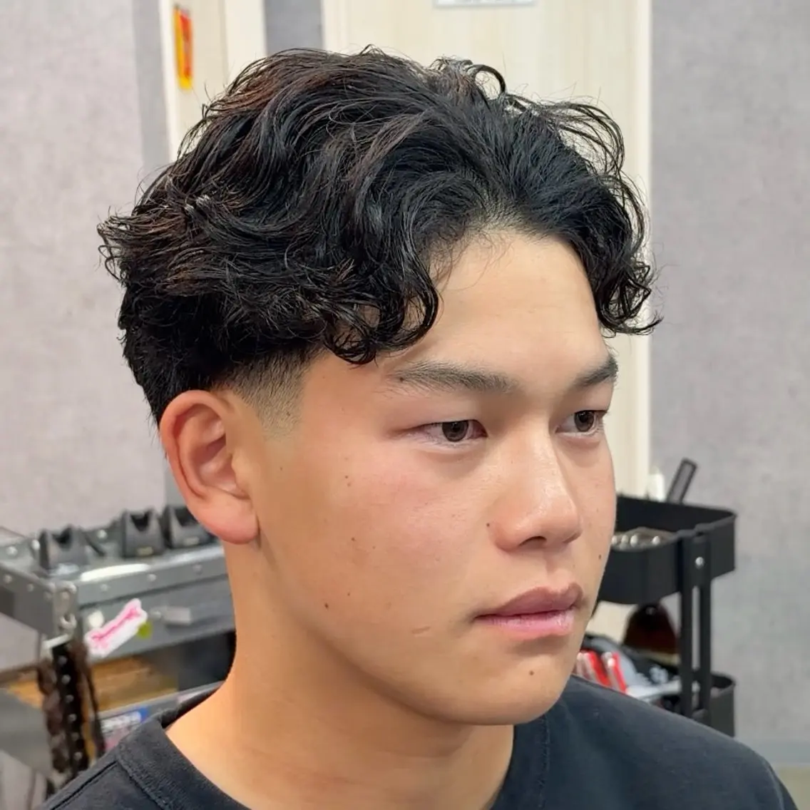 ショート パーマ メンズ メンズサロン👨 カットパーマ特化涼太のヘアスタイル