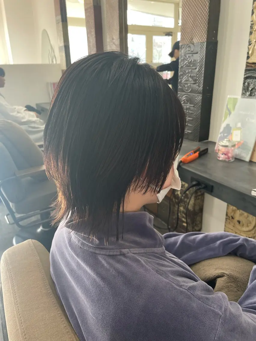 ショート ウルフカット ende. ハルタのヘアスタイル