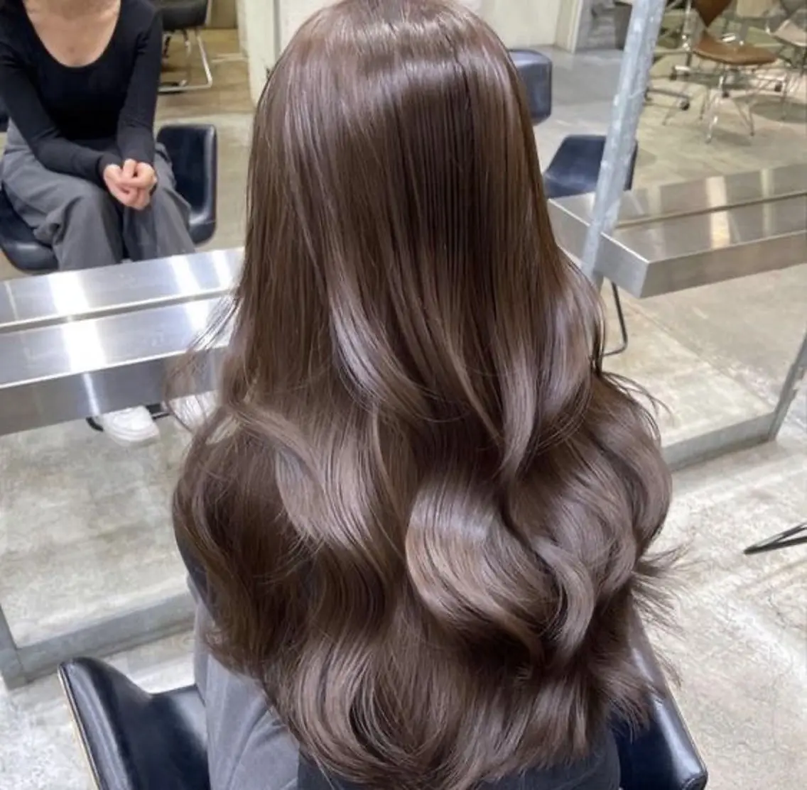 【限定価格】🎀透明感カラー🎀ブリーチなしダブルカラー+カットの写真