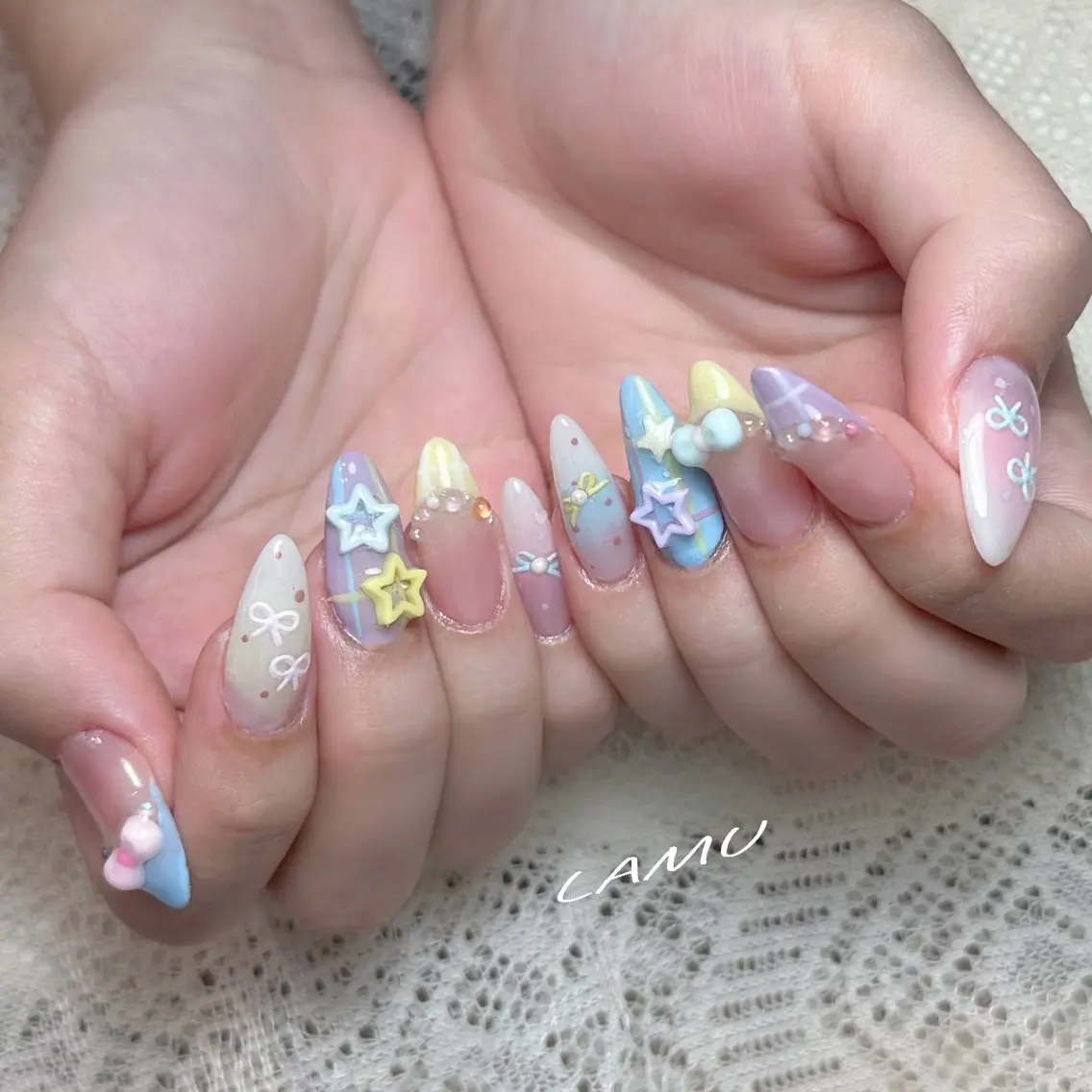 ネイル ハンドネイル la muのネイルデザイン