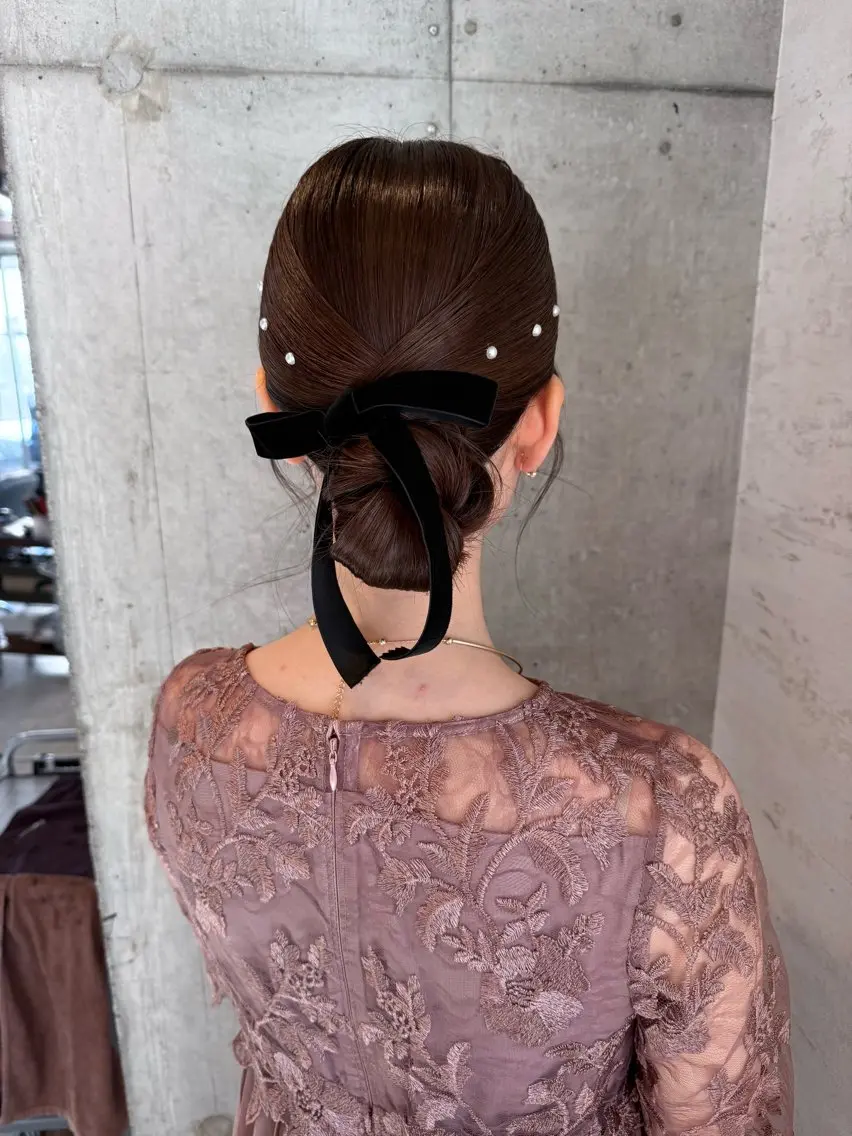 ヘアアレンジ はやしほのか｜ ヘアセット×カラーのヘアスタイル