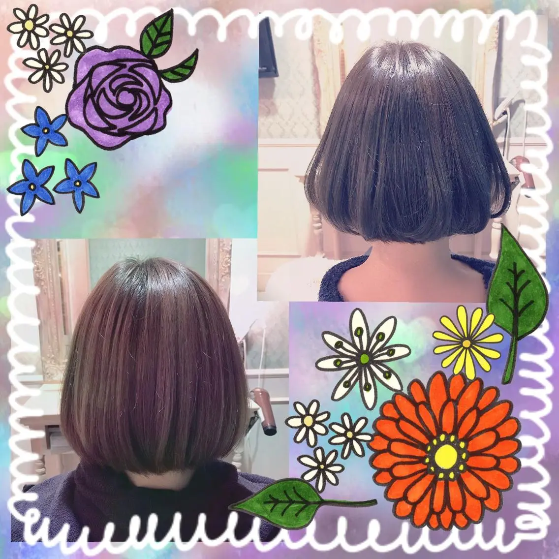 ショート a r i s aのヘアスタイル
