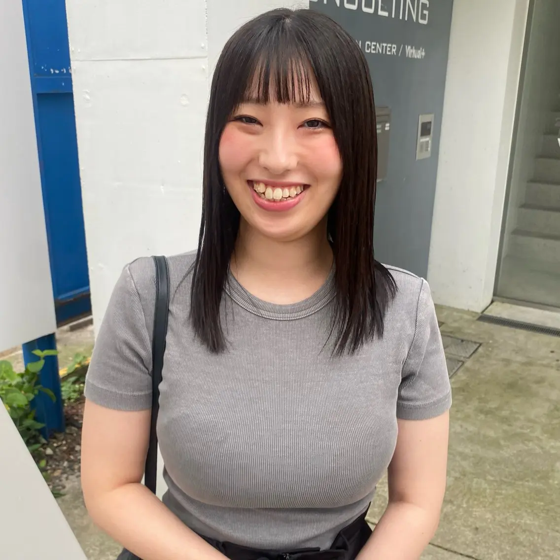 セミロング 縮毛矯正 noa/ 渋谷のヘアスタイル