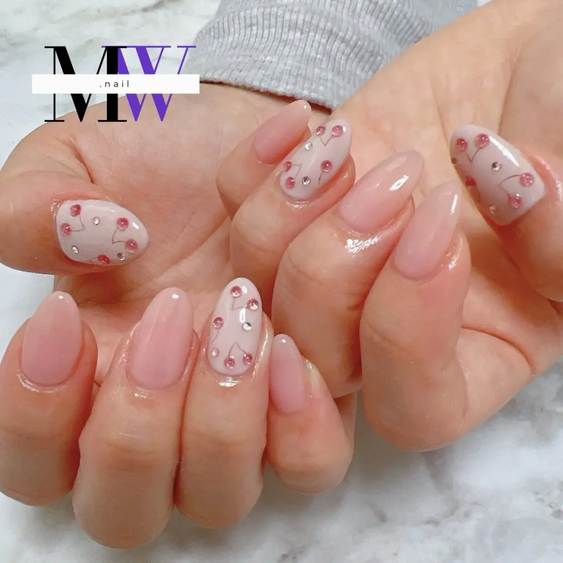 ネイル ハンドネイル MW .nailのネイルデザイン