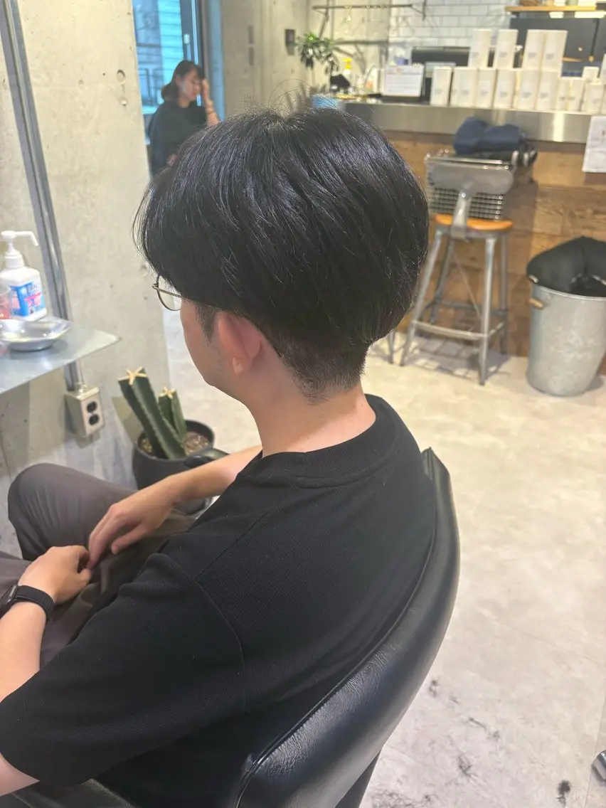 メンズ カット 韓国ヘアー🇰🇷 MIWAのヘアスタイル