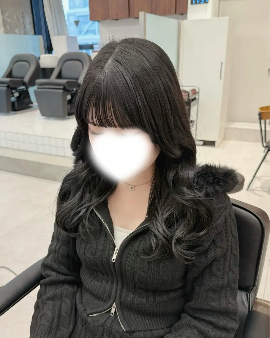 ミディアム カラー 透明感カラー カット ヘアカラー トリートメント 縮毛矯正/トレンド カラー🎀✨MIHOのヘアスタイル