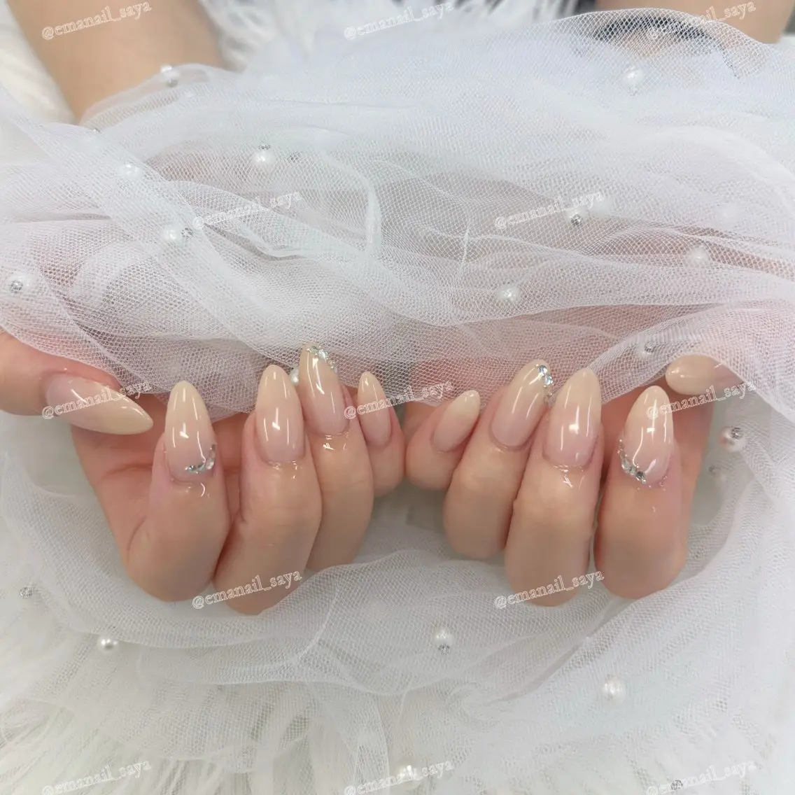 ネイル シンプルネイル emanail sayaのネイルデザイン