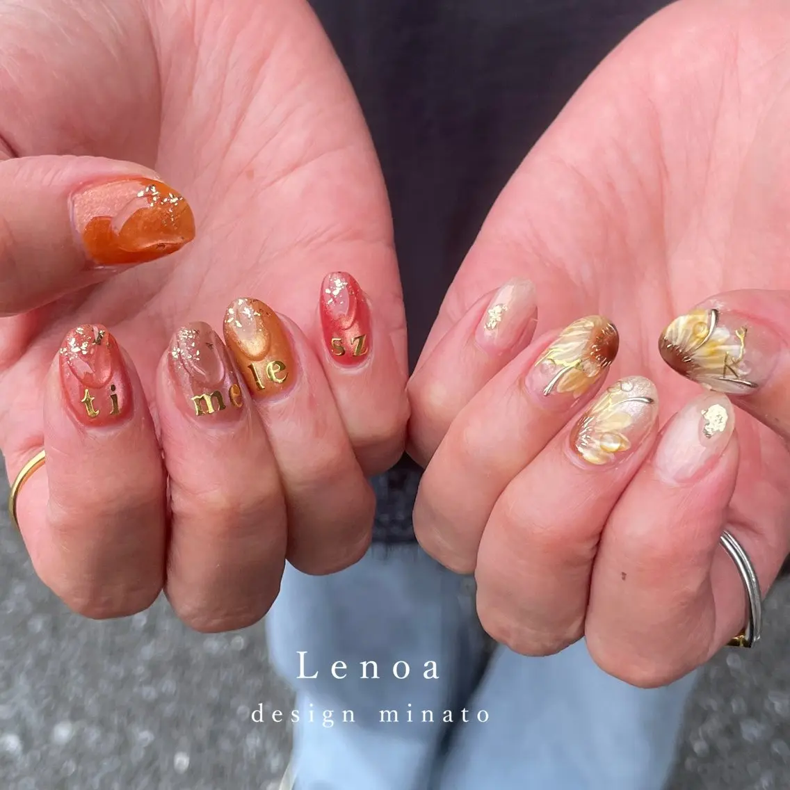 ネイル ハンドネイル Lenoa minatoのネイルデザイン
