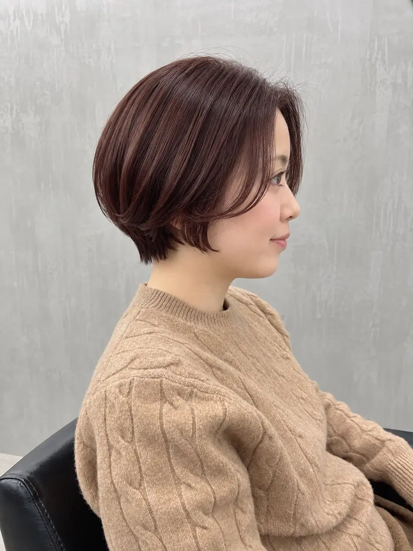 ショート カット ヘアカラー 鈴 /ショート/ボブのヘアスタイル