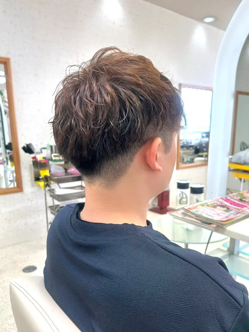 パーマ メンズ 武田 悠生乃のヘアスタイル