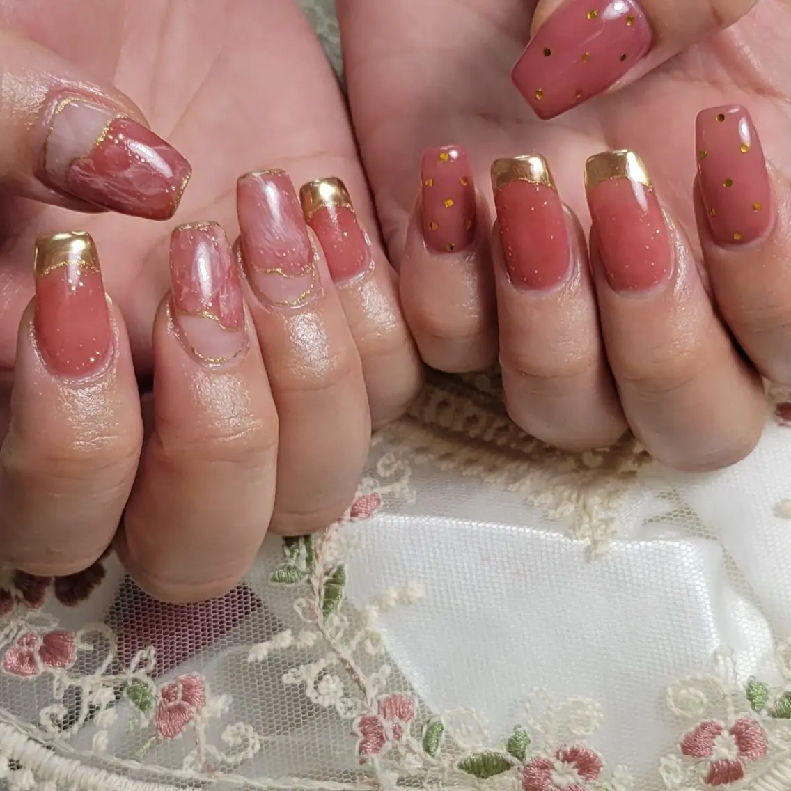 ネイル ハンドネイル ネイルサロンほっこり kanaのネイルデザイン