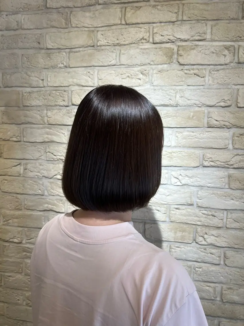 ショート 美髪矯正/艶髪 CLUTCH田中海琴のヘアスタイル