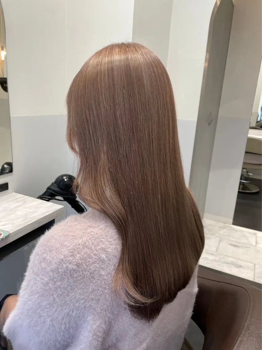 ロング カラー ブラウンカラー ロング ヘアカラー 🧡髪質改善💛 🌸SAKURA🌸のヘアスタイル