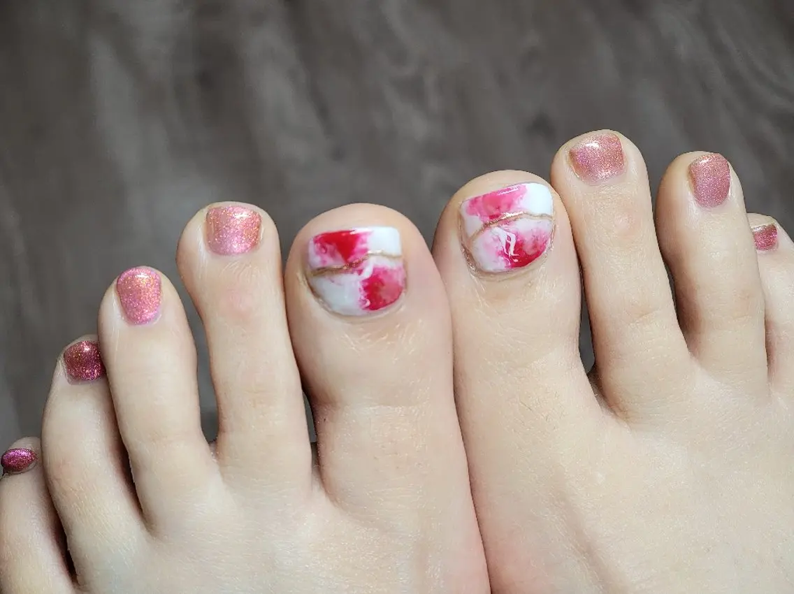 ネイル フットネイル ネイル&巻き爪サロン AKnailのネイルデザイン