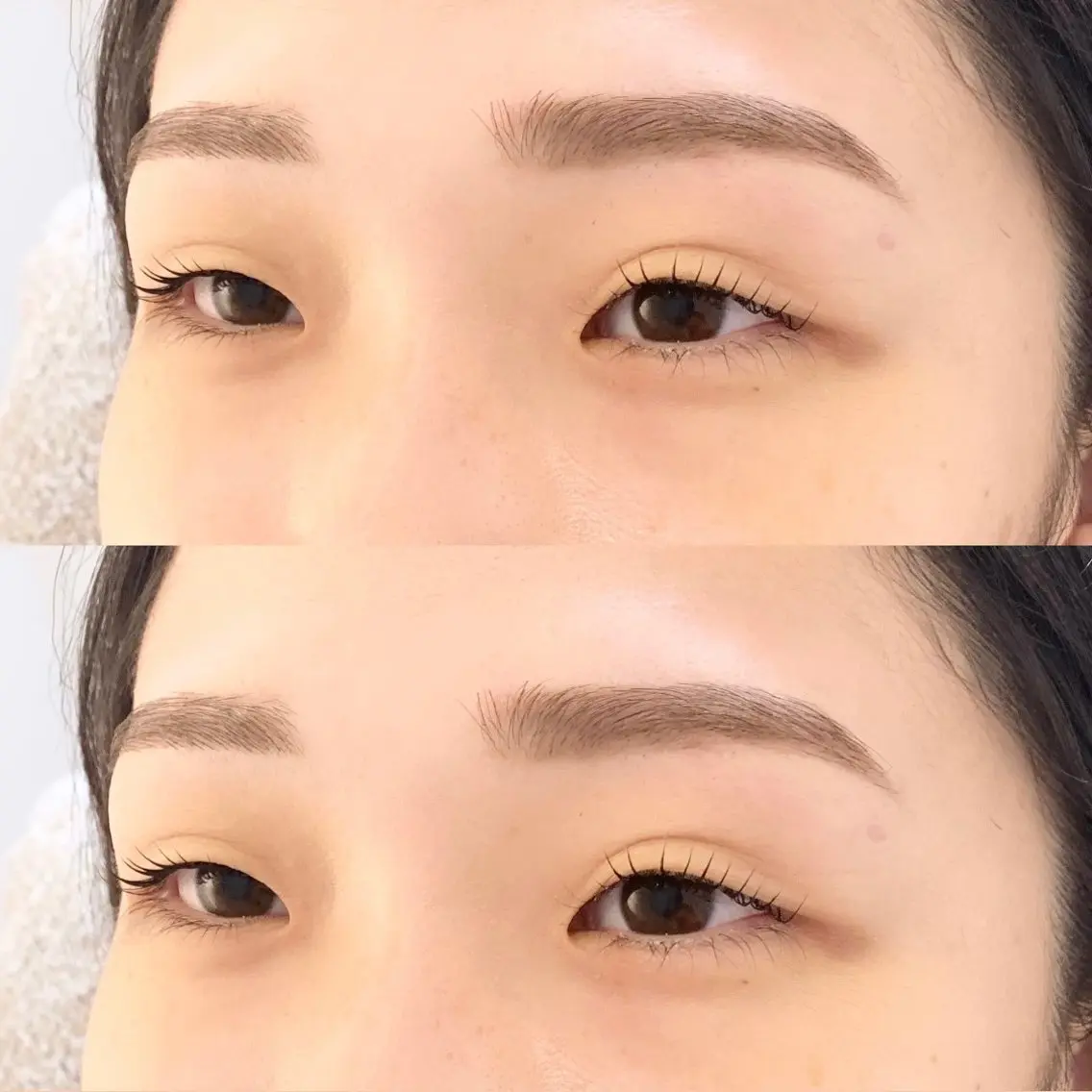 マツエク・マツパ パリジェンヌラッシュリフト 一重×まつ毛パーマ BELME AYANOのマツエク・マツパデザイン