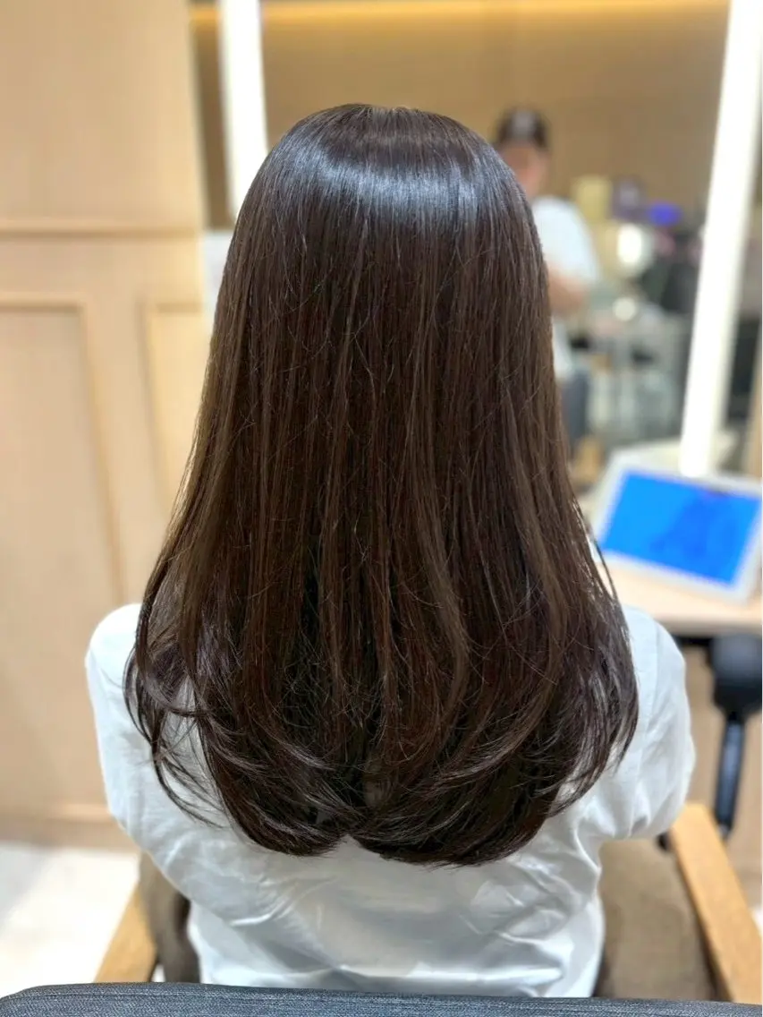 ロング 【モデル様大募集中】 了戒美希//伊勢原のヘアスタイル