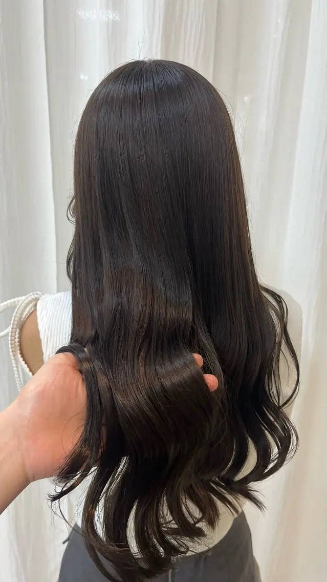 ロング カラー 透明感カラー ヘアカラー emu🤍𐙚 Miyuのヘアスタイル