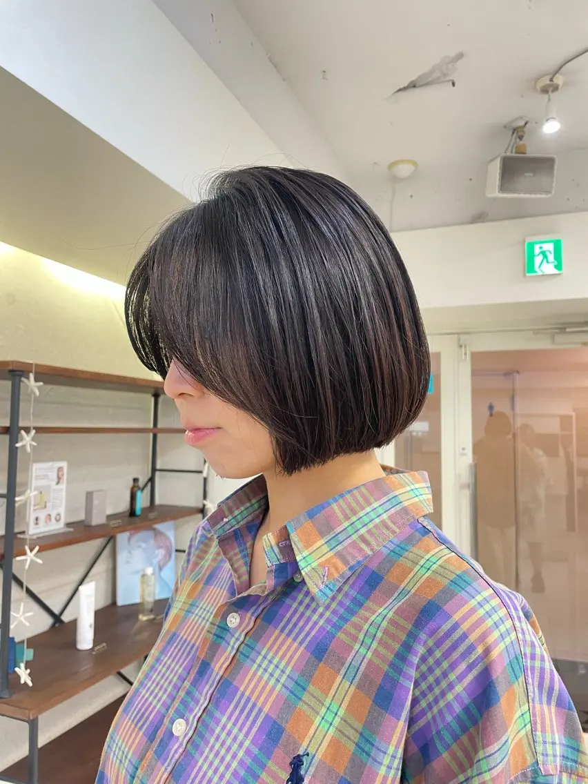 ショート ボブ XANADU上野店 🐼ﾖｺﾊｼのヘアスタイル