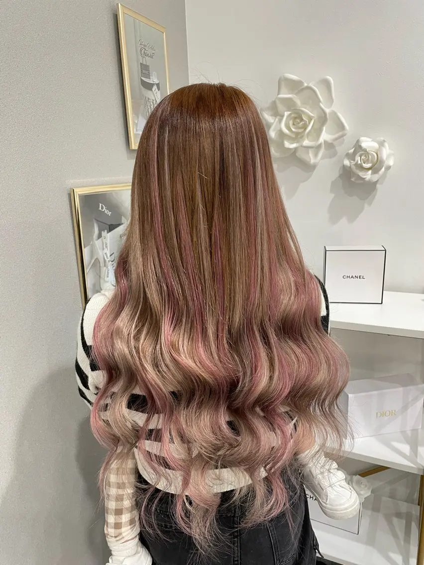 ロング 京都最安価エクステ muuka🦋のヘアスタイル
