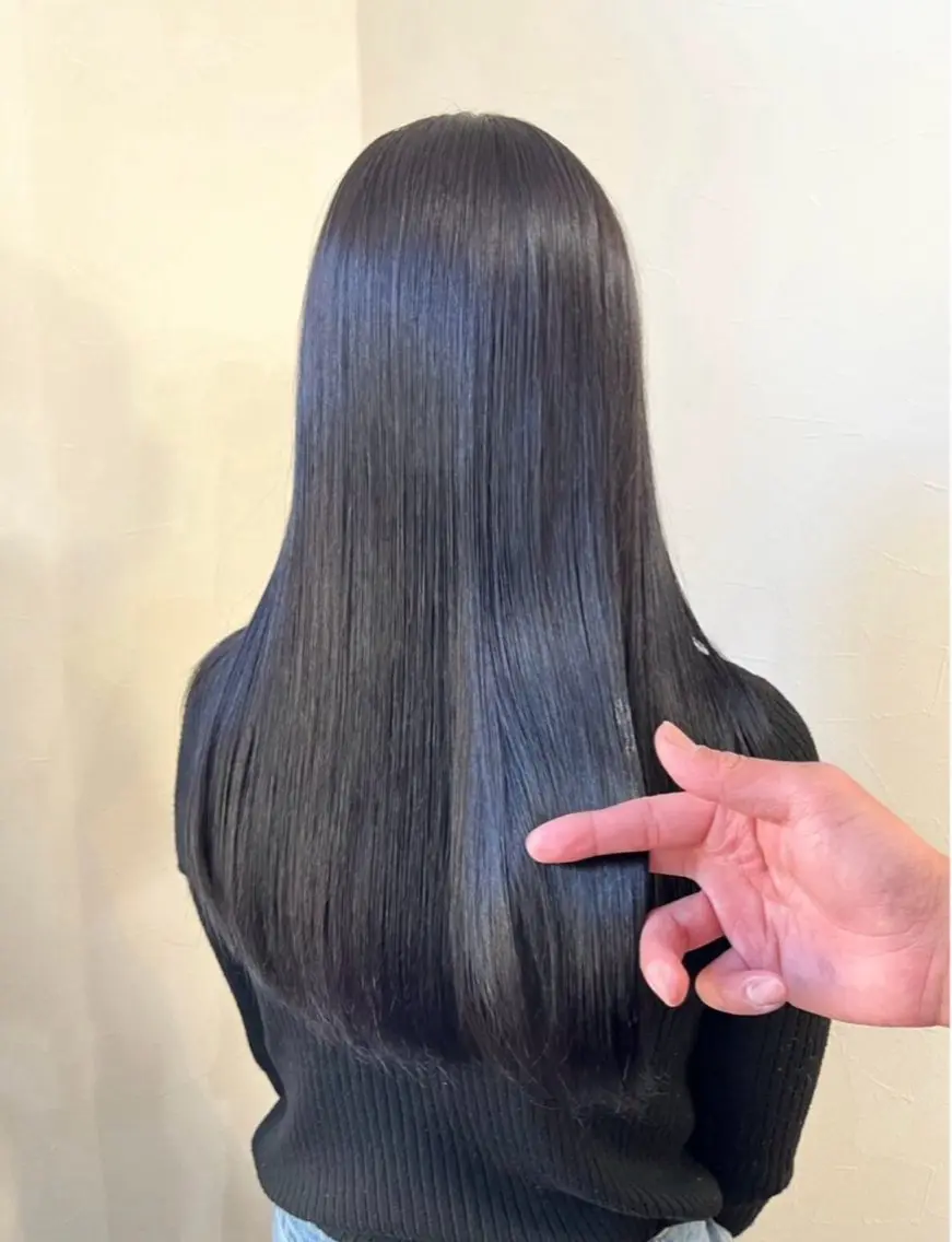 ロング 💈直毛×ツイスパの プロ🥷清水真之介のヘアスタイル