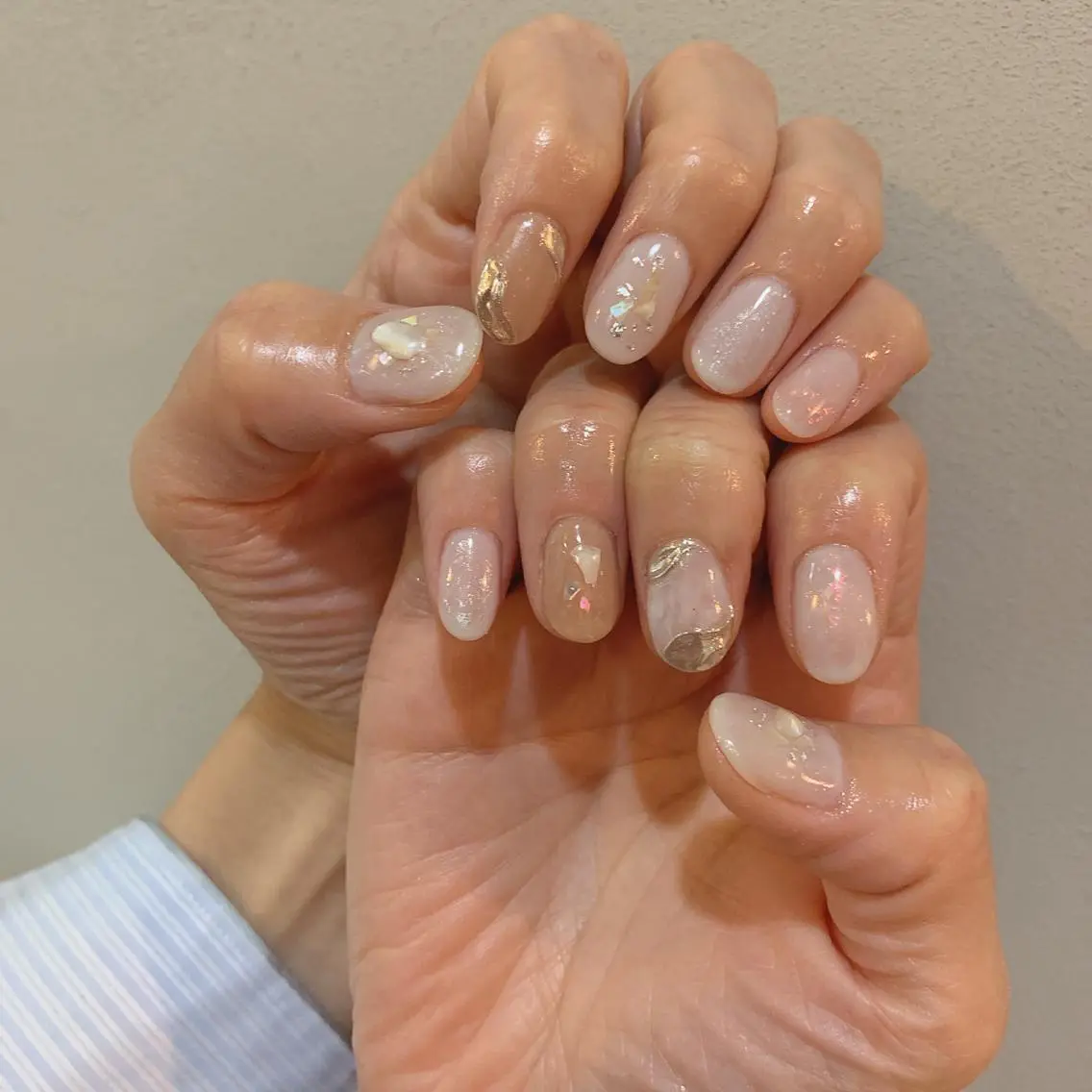ネイル ハンドネイル 新宿ニュアンスネイル makotoのネイルデザイン