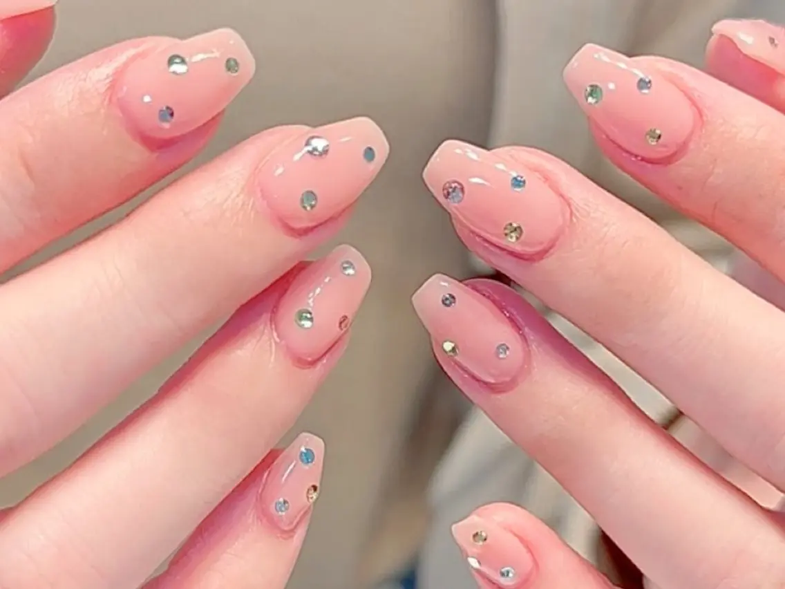 セミロング ハンドネイル ハンドケア NAILS Soraのネイルデザイン