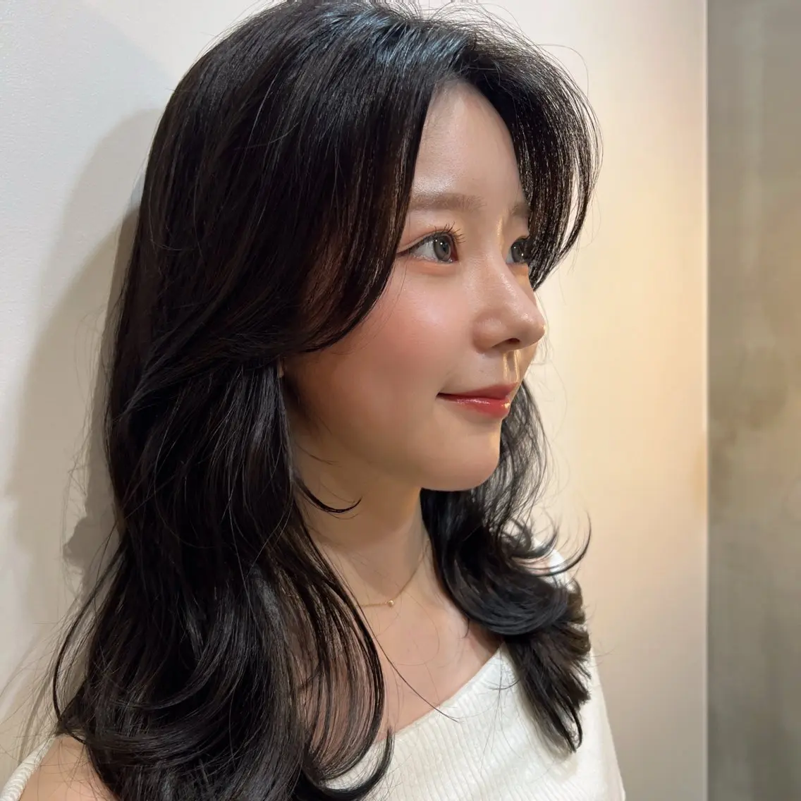 ロング カット ヘアカラー トリートメント パーソナルカラー lapiax阿部のヘアスタイル