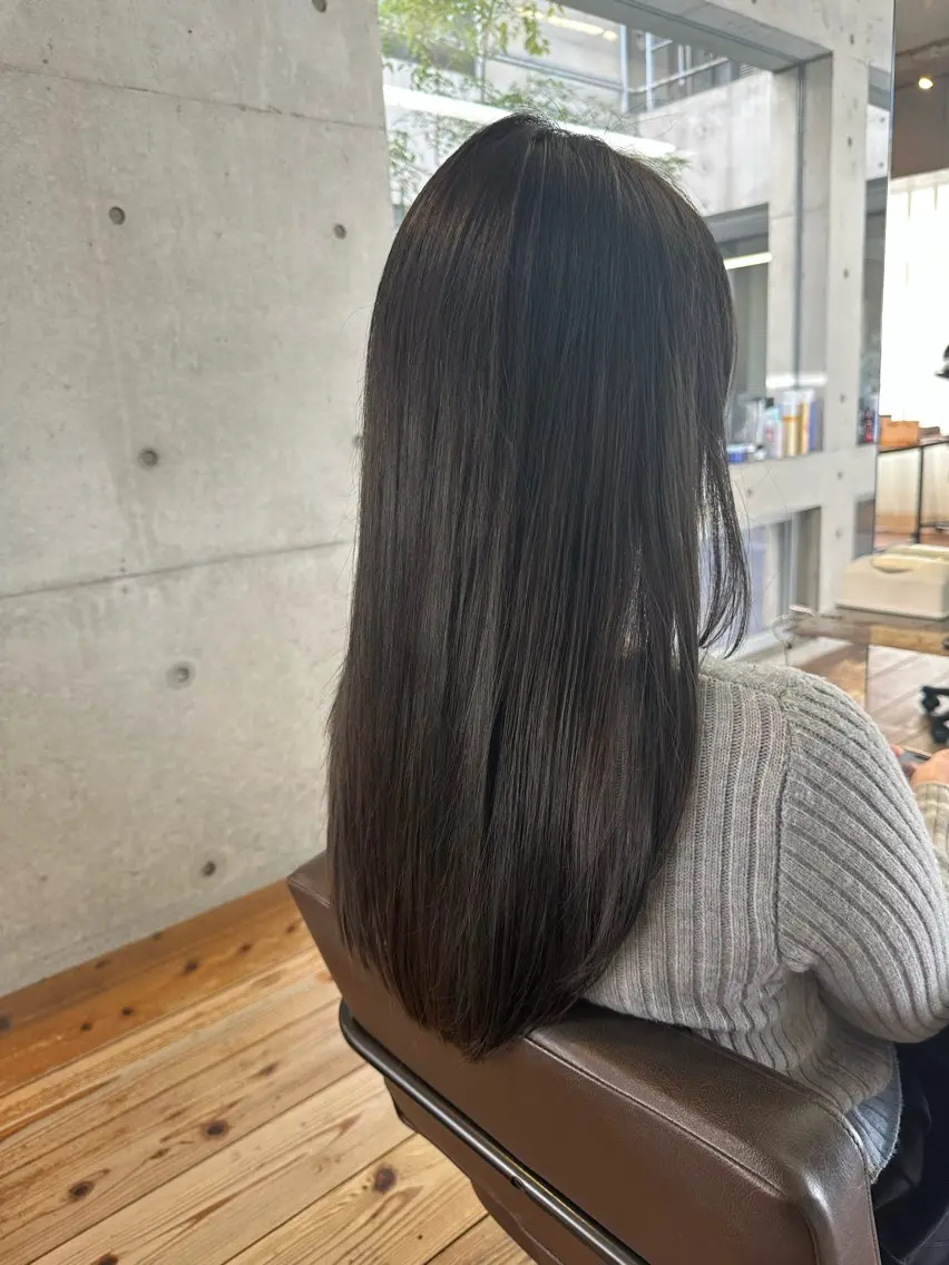 『🫧オススメmenu🫧』ワンカラー+オートクチュールヘアエステの写真