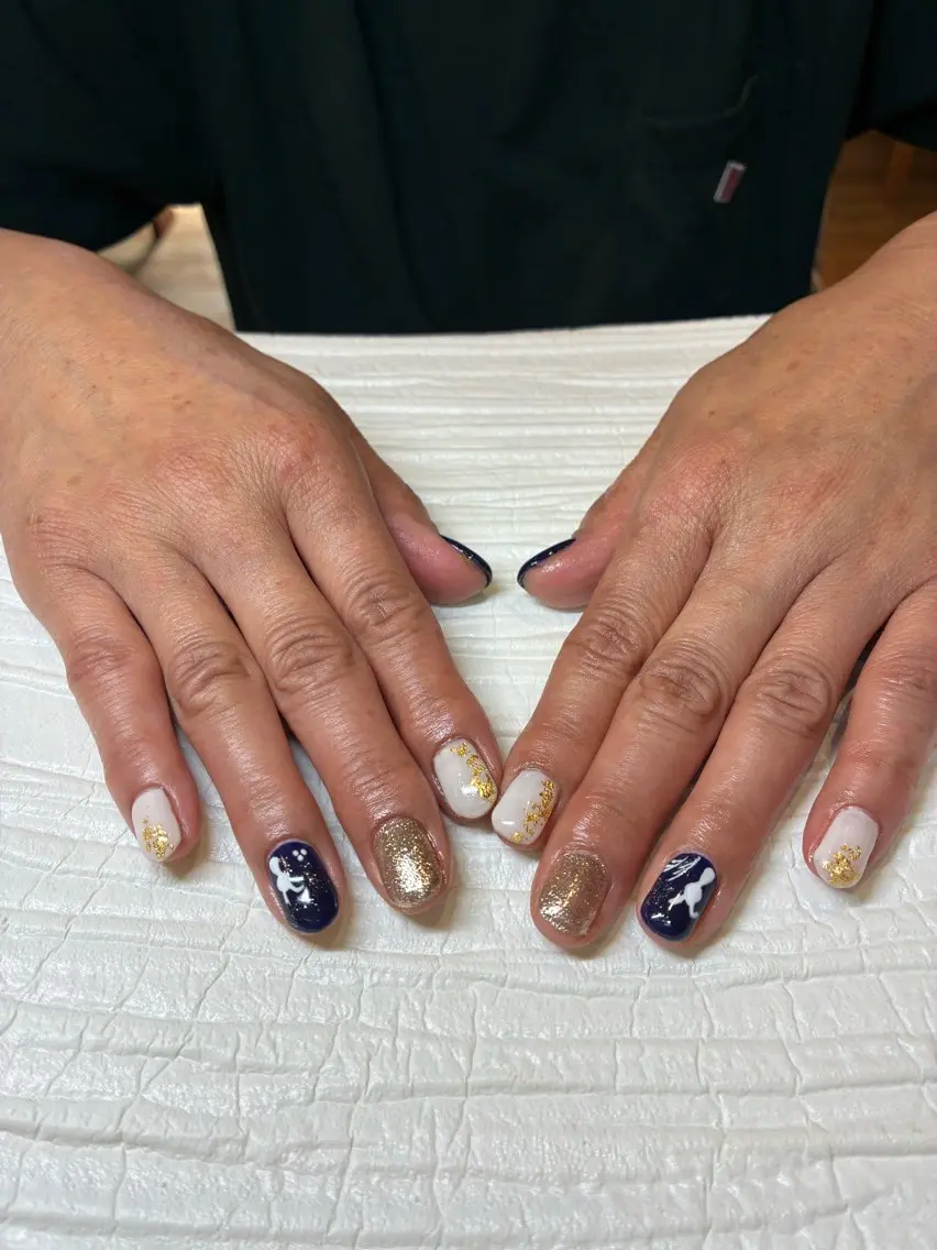 ネイル ハンドネイル ouchi. de.nailのネイルデザイン