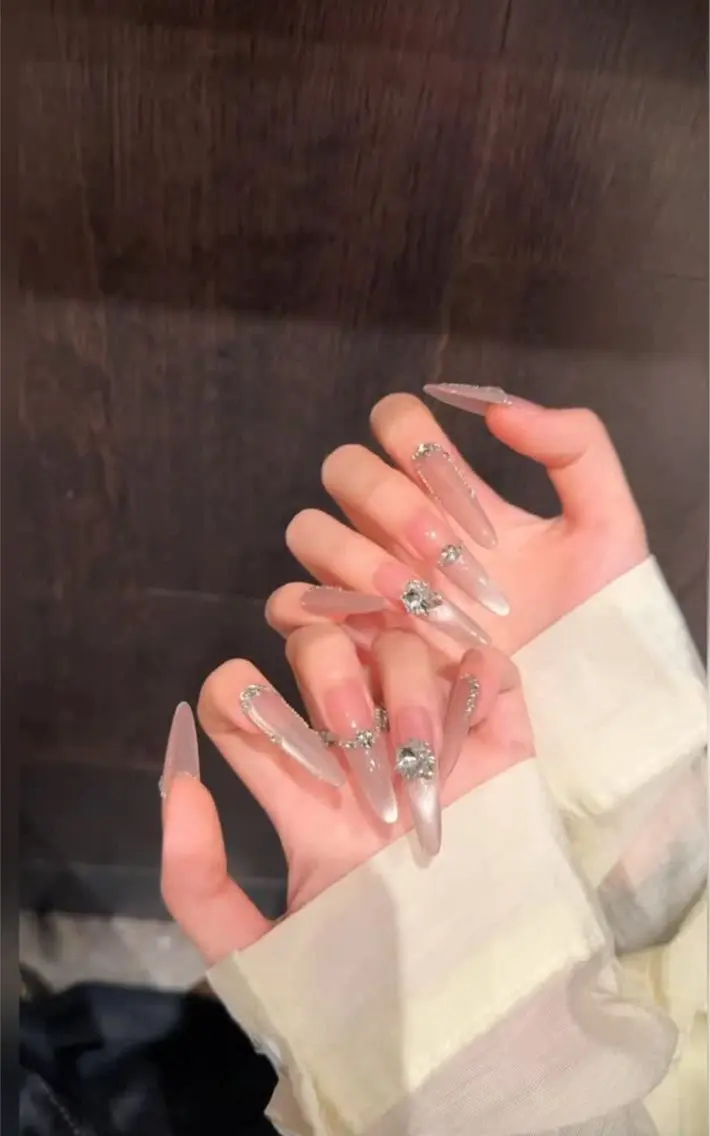 ネイル アートネイル ジェルネイル グラデーション マグネットネイル ニュアンスネイル ハンドネイル Ryu nail studioのネイルデザイン
