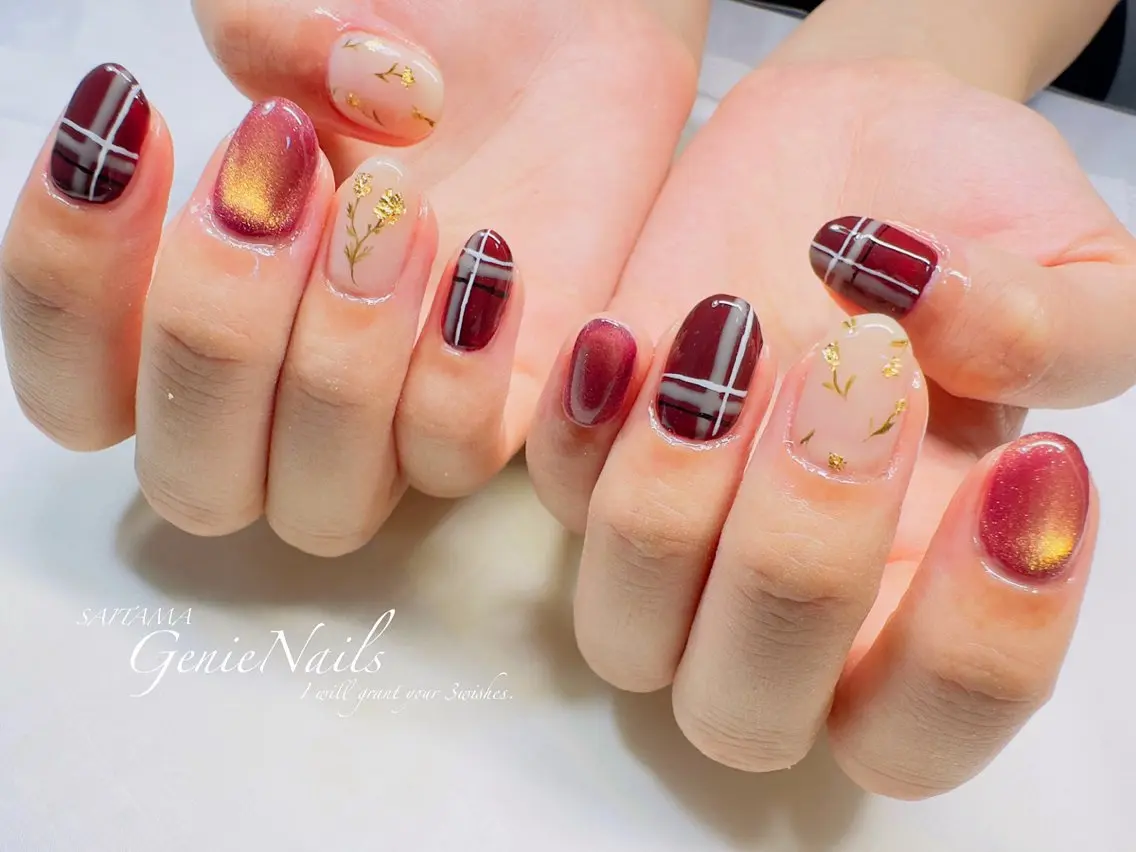 メンズ ネイル アートネイル フットネイル メンズネイル 持ち込み Genie Nailsのネイルデザイン