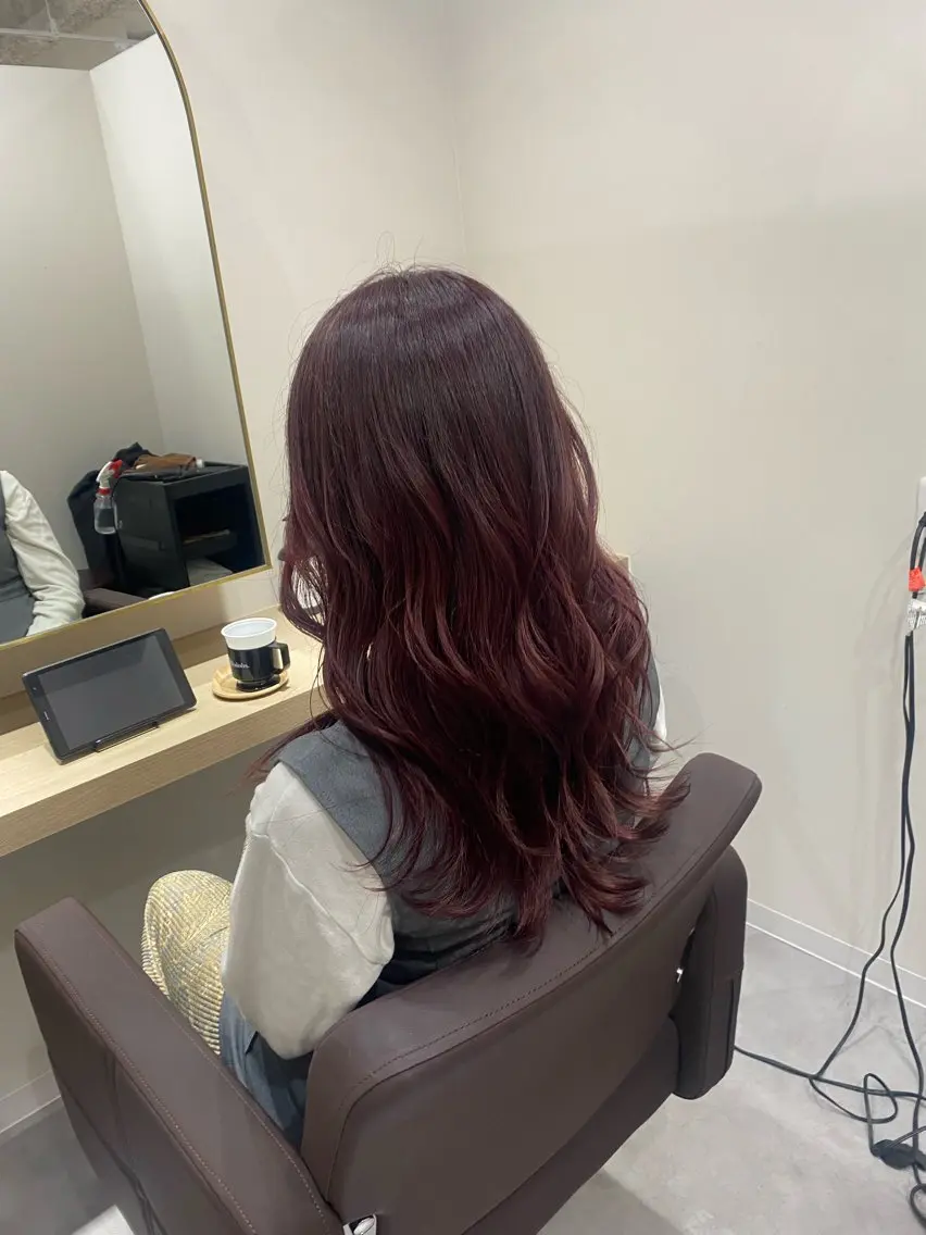 💙2回目のお客様限定💙カット+エドルカラー+flowdiaトリートメントの写真