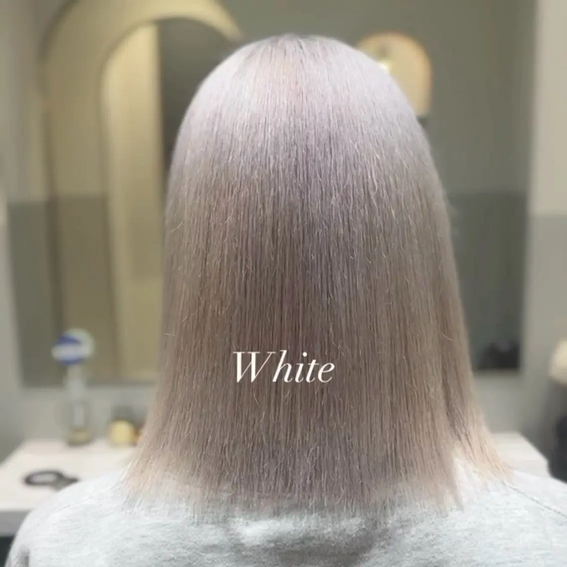 ミディアム カラー ヘアアレンジ ヘアカラー トリートメント 🫧新宿 髪質改善 /サスケ🫧のヘアスタイル