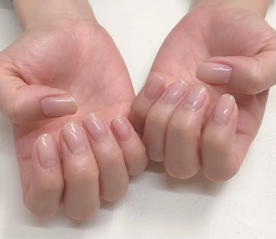 ネイル クリアネイル ハンドネイル nails 🎀meのネイルデザイン