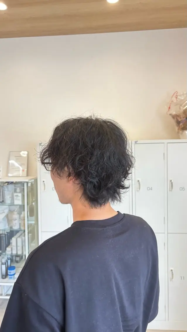 パーマ メンズ カット パーマ Agu. / KAEDEのヘアスタイル